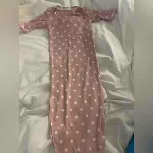 Long infant sleepwear/outfit.